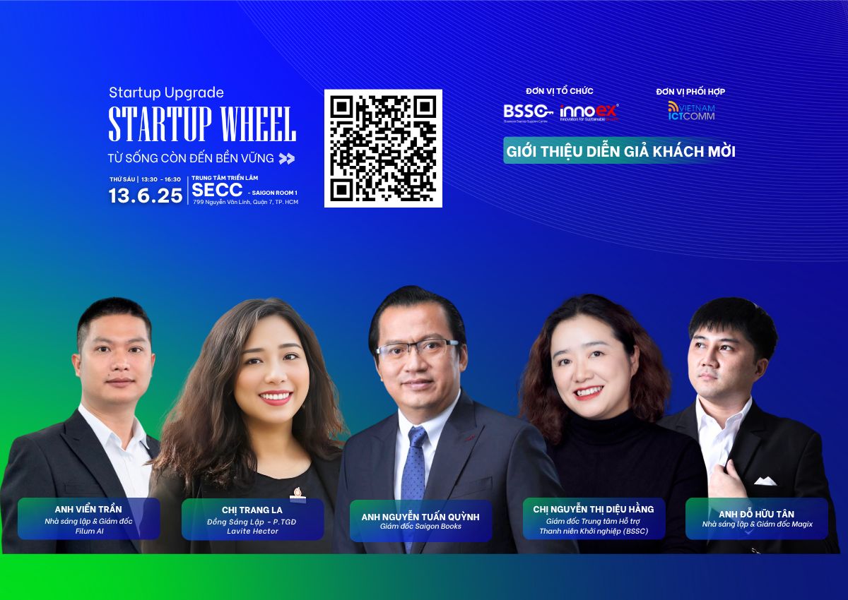 WORKSHOP STARTUP UPGRADE: TỪ SỐNG CÒN ĐẾN BỀN VỮNG - STARTUP WHEEL 2025